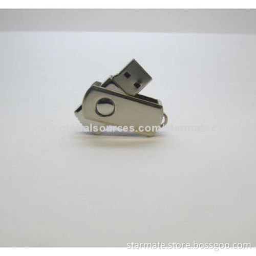 Metal Swivel Flash Drive